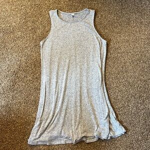 Grey Old Navy Swing Dress